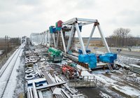Uhowo, mosty nad Narwią, 18.11.2022 r., Szymon Grochowski, źródło PKP Polskie Linie Kolejowe S.A (6)
