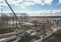 Most nad Narwią, 25.02.2022 r., Szymon Grochowski, źródło PKP Polskie Linie Kolejowe S.A (8)