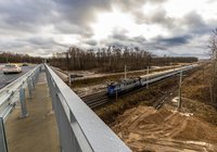 Szepietowo - wiadukt nad DK 66, 28.01.2021 r., Łukasz Bryłowski, źródło PKP Polskie Linie Kolejowe S.A. (4)