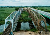 Most na Narwi, 155 km, 2.08.2021 r., Tomasz Nizielski, źródło PKP Polskie Linie Kolejowe S.A 