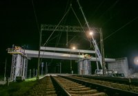Małkinia Górna, wiadukt przy DK 627, 12.05.2021 r., Szymon Grochowski, źródło PKP Polskie Linie Kolejowe S.A.