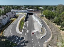 Tunel w Baciutach - droga dojazdowa fot. Paweł Mieszkowski PKP Polskie Linie Kolejowe SA