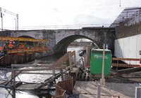 Most na rzece Ełk, 4.03.2023 r., Szymon Grochowski, źródło PKP Polskie Linie Kolejowe S.A. (4)