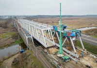 Uhowo, mosty nad Narwią, 2.11.2022 r., Szymon Grochowski, źródło PKP Polskie Linie Kolejowe S.A (5)