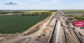 Kadr z filmu: #RailBaltica: postępy prac w #Podlaskie
