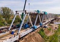 Most nad Narwią, 20.05.2022 r., Szymon Grochowski, źródło PKP Polskie Linie Kolejowe S.A (7)