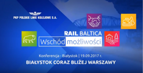Kadr z filmu: Rail Baltica - Wschód możliwości - konferencja 19.09.2017