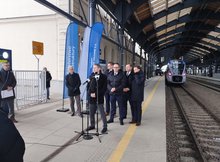 Stacja Białystok briefing prasowy fot Tomasz Łotowski PKP Polskie Linie Kolejowe SA (3)