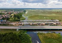 Uhowo, mosty nad Narwią, 11.08.2022 r., Łukasz Bryłowski, źródło PKP Polskie Linie Kolejowe S.A (5)