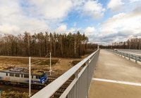 Szepietowo - wiadukt nad DK 66, 28.01.2021 r., Łukasz Bryłowski, źródło PKP Polskie Linie Kolejowe S.A. (6)